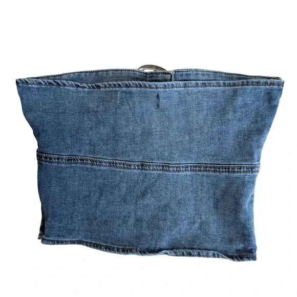 I.AM.GIA Drew denim corset top and jeans set size XS Y2K clubwear